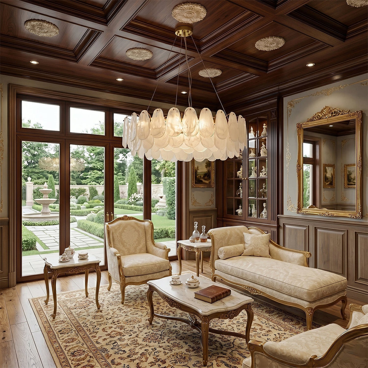 Velorissa Cloud Glass Chandelier