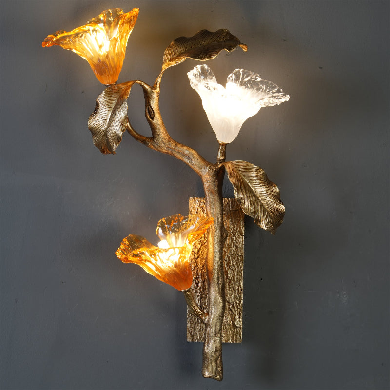 Orianaine Branch Brass Sconce