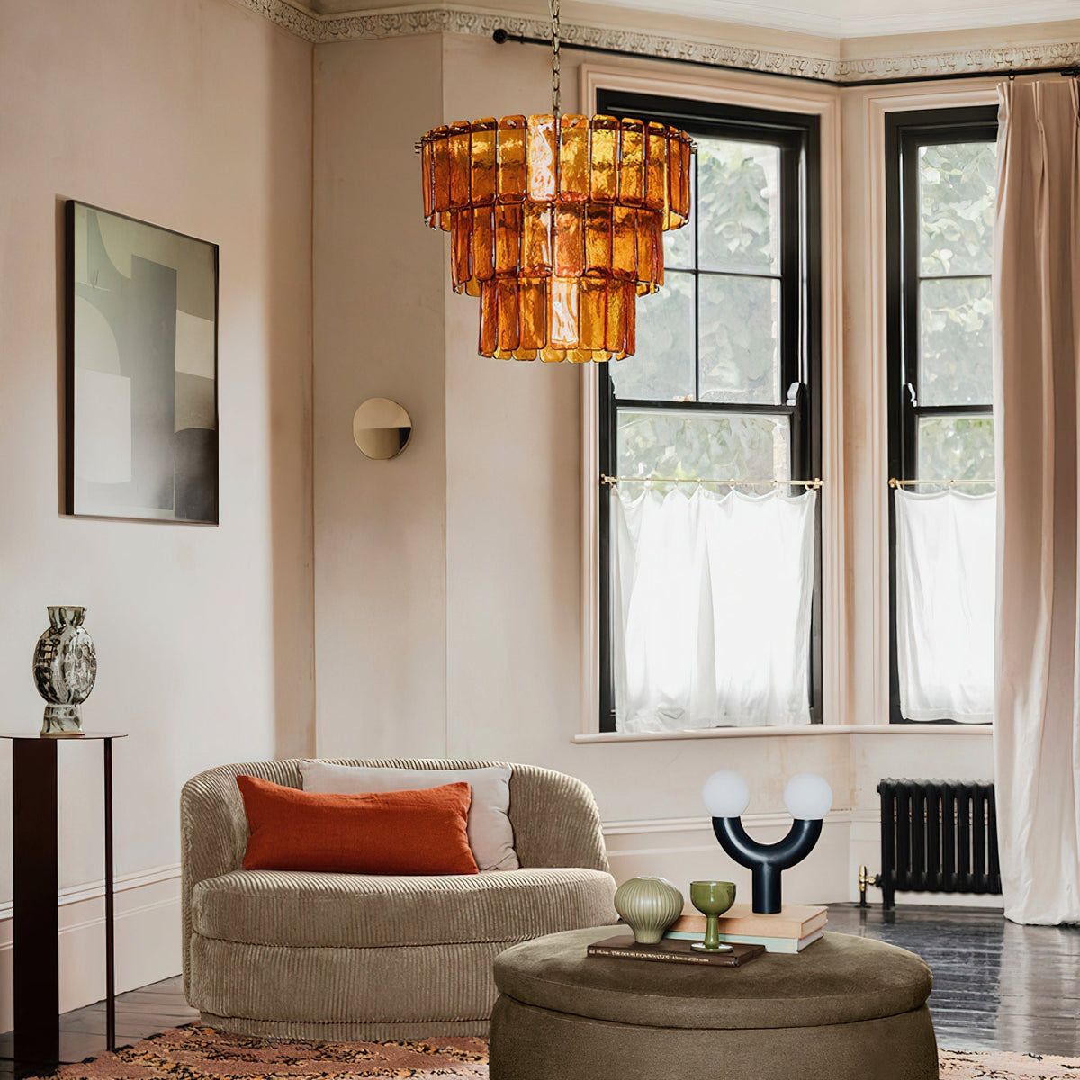 Moreland Glass Chandelier