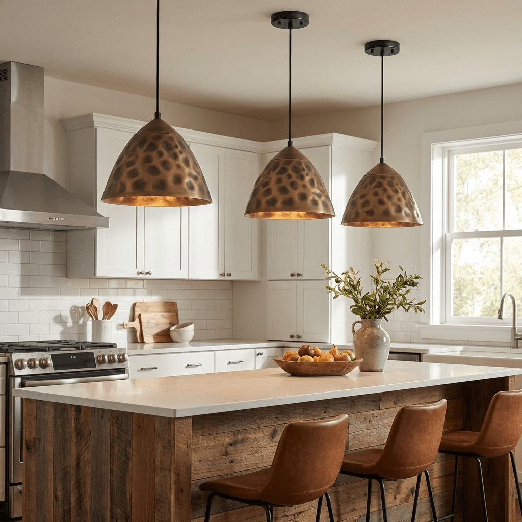 Casenia Forge Brass Pendant Collection