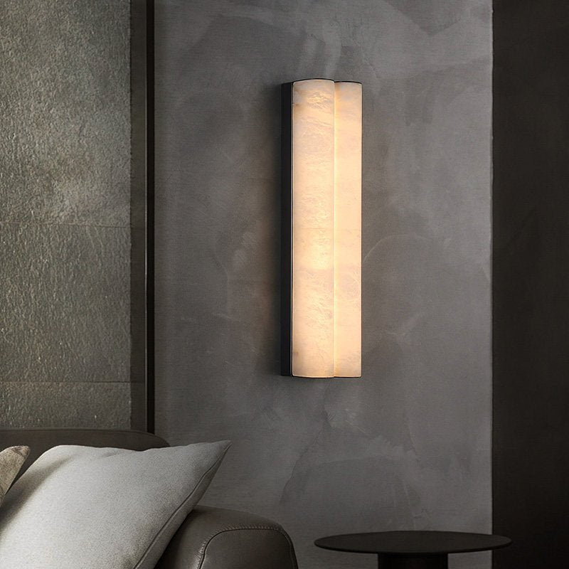 Eiriselia Alabaster Column Wall Light