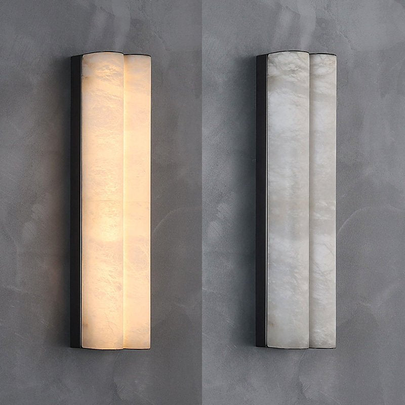 Eiriselia Alabaster Column Wall Light