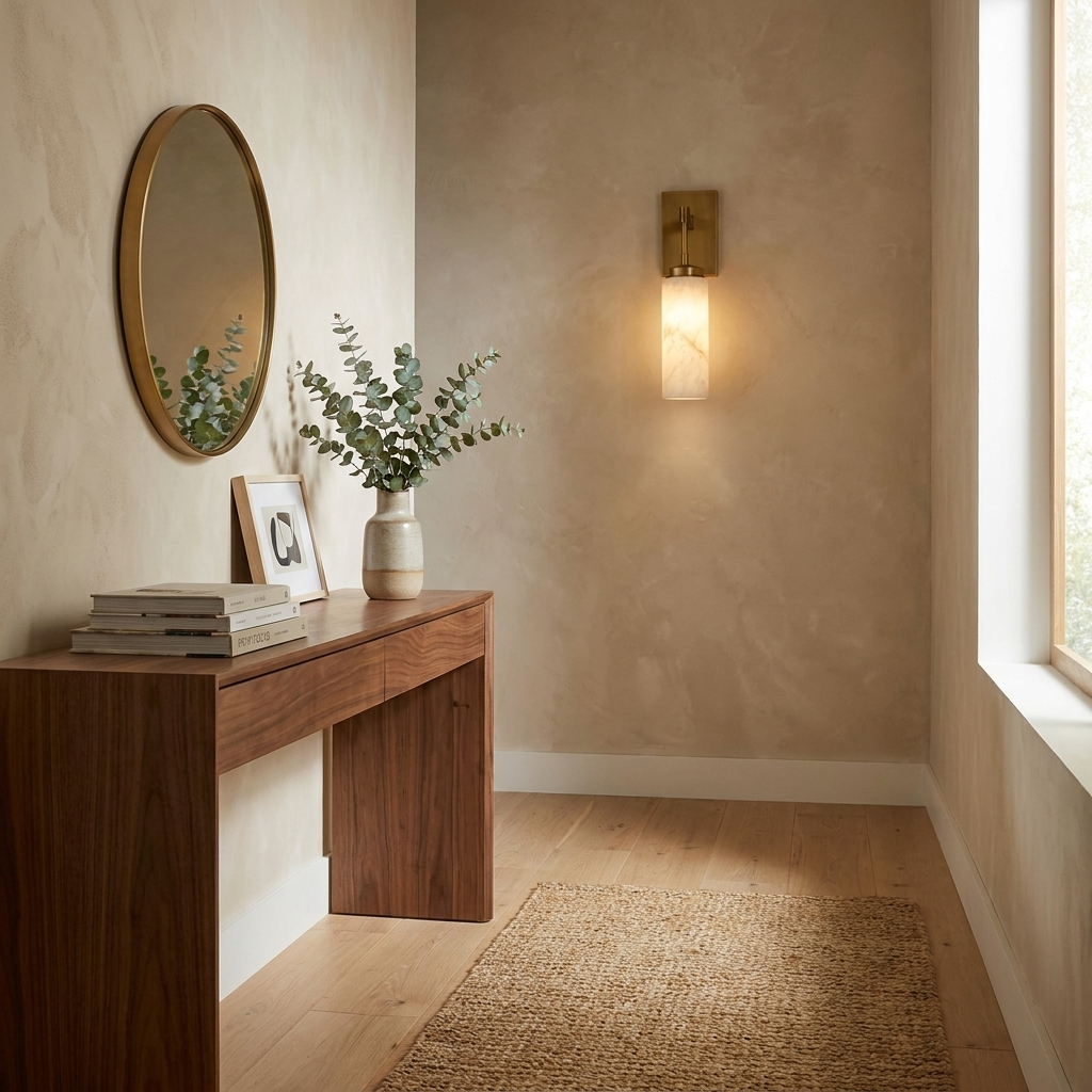 Mardenstone Alabaster Wall Sconce