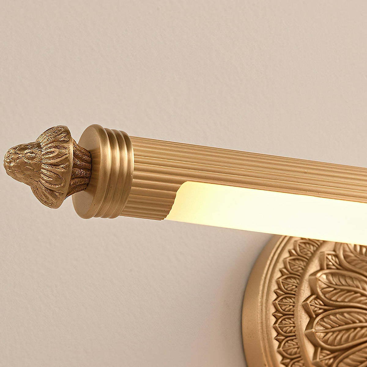 Oriinora Brass Wall Sconce