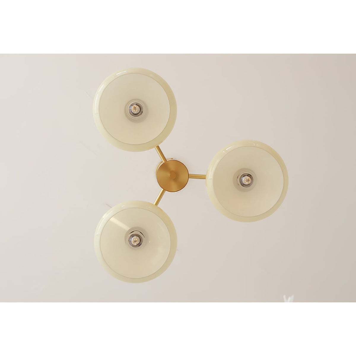 Nova Natural Persimmon Glass Chandelier-Relic Pieces