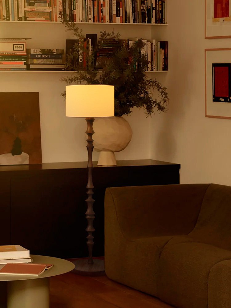 Hollis Wood Floor Lamp