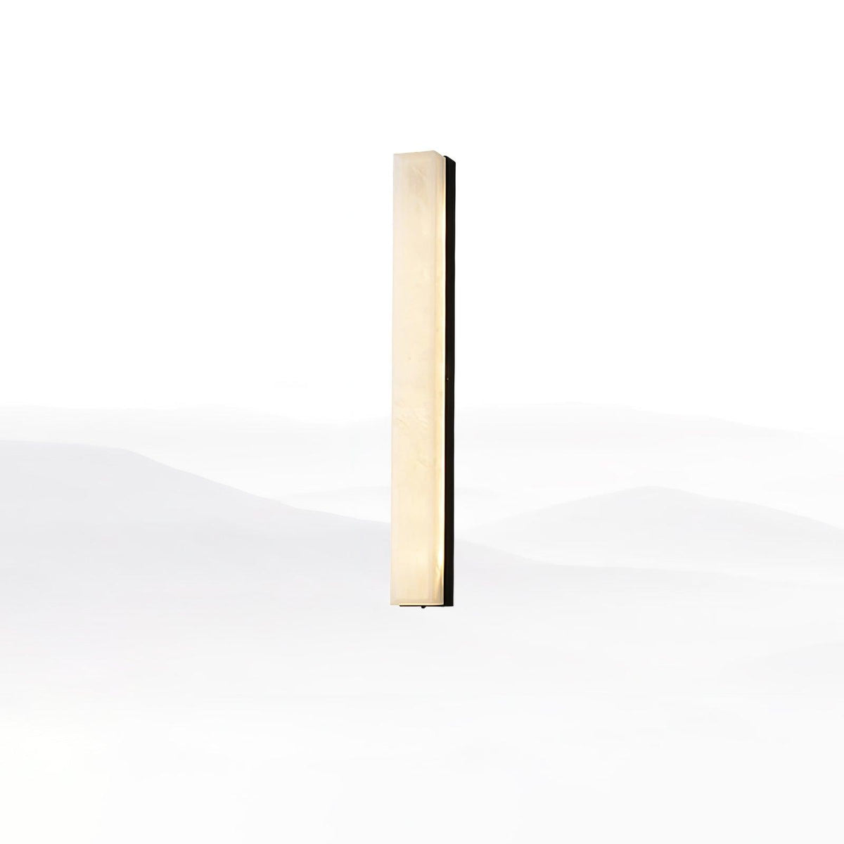 Nivivette Pillar Alabaster Wall Lamp