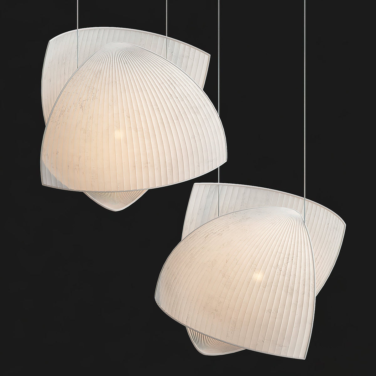 Noa Erisma Silk Pendant Lamp