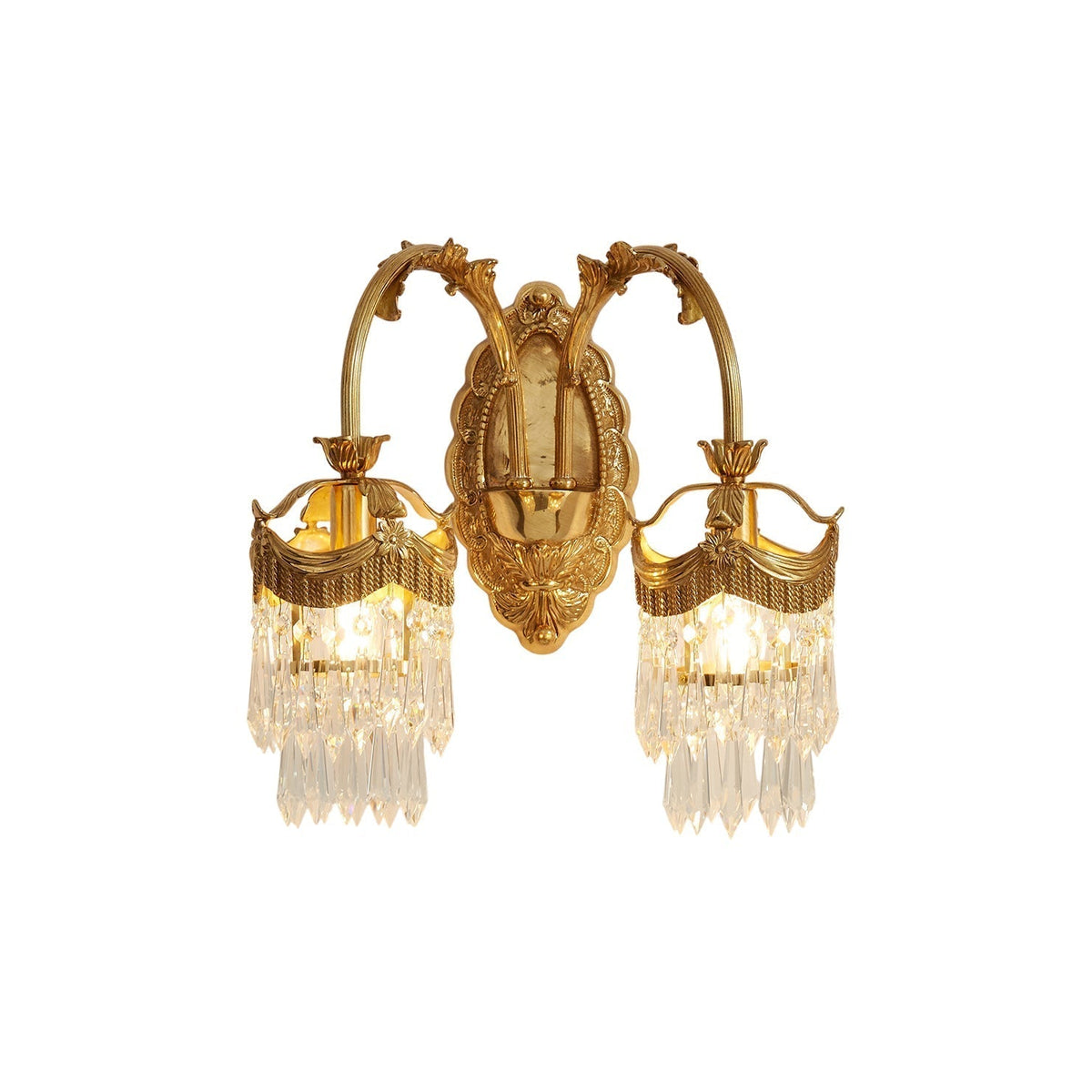 Regalia Brass Wall Lamp