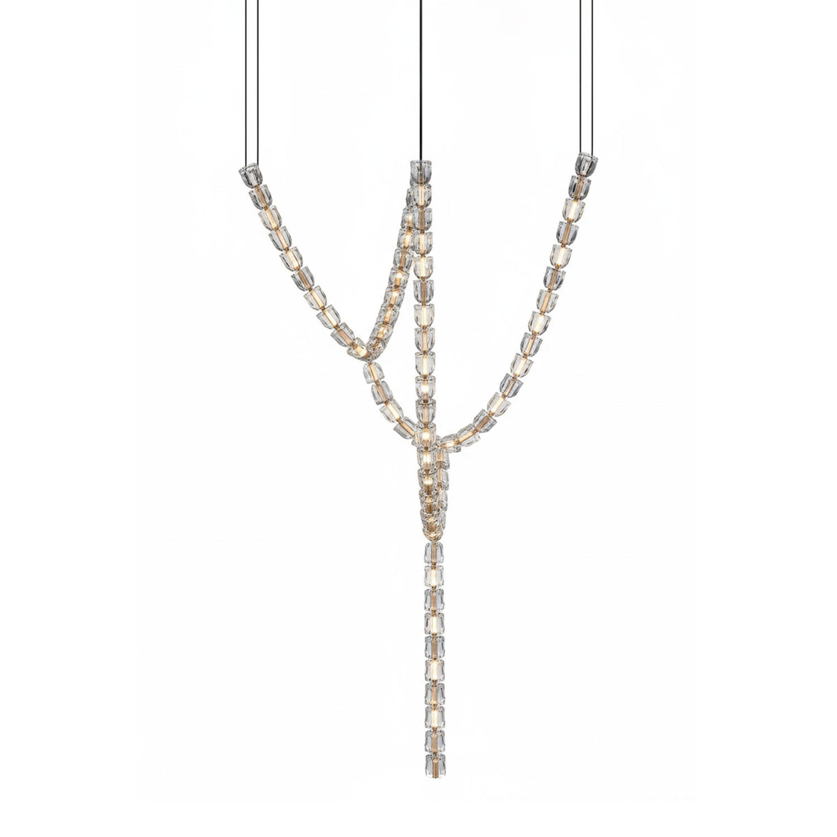Nexus Gold Crystal Chandelier - 元字段测试