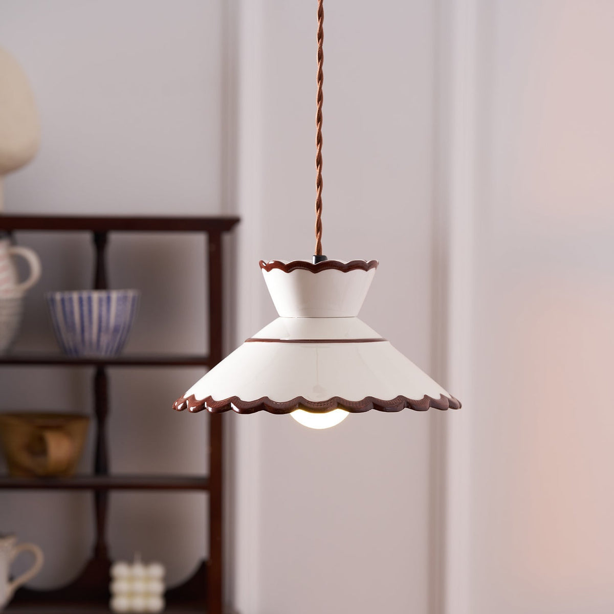 Ketevol Retro Ceramics Pendant Lights