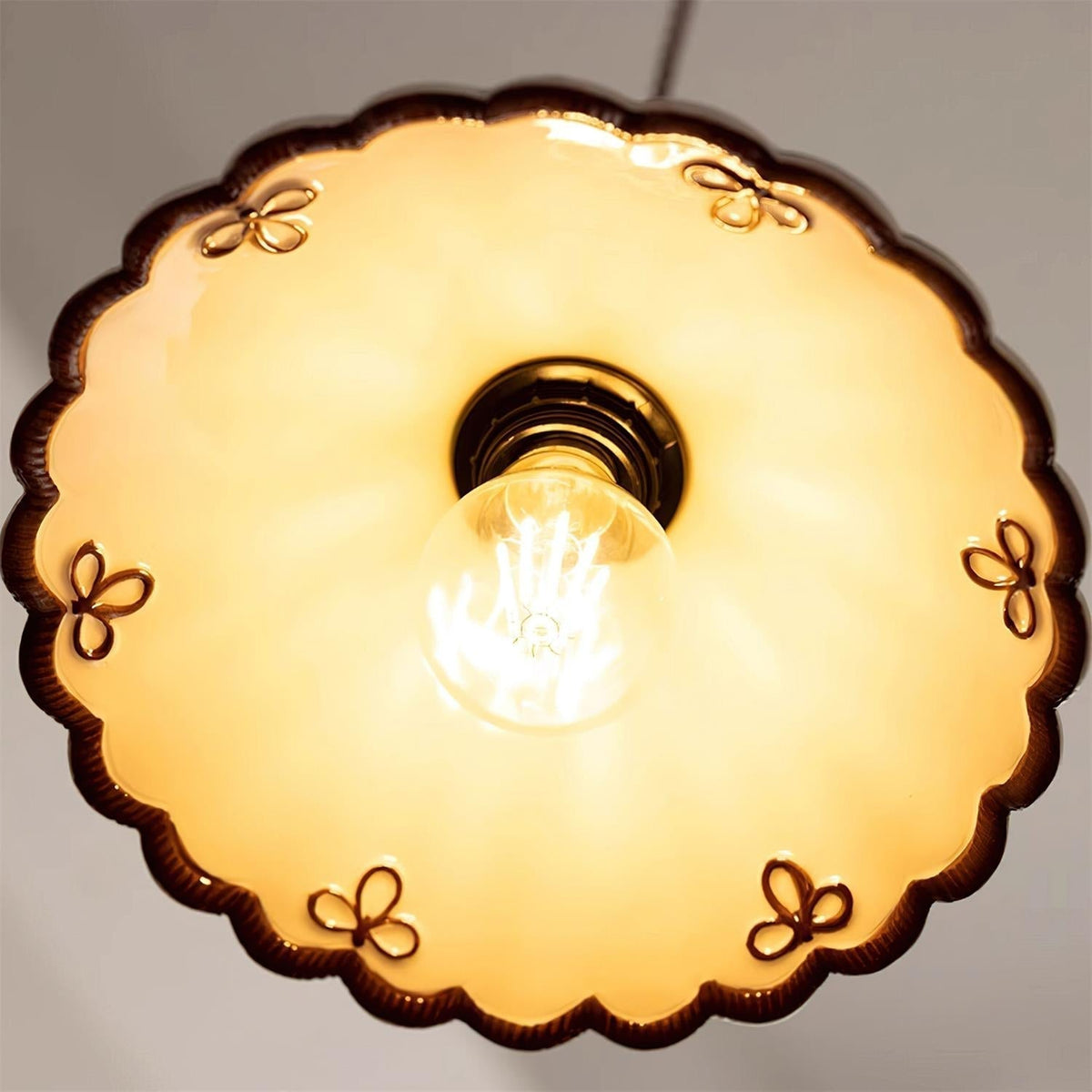 Ketevol Retro Ceramics Pendant Lights