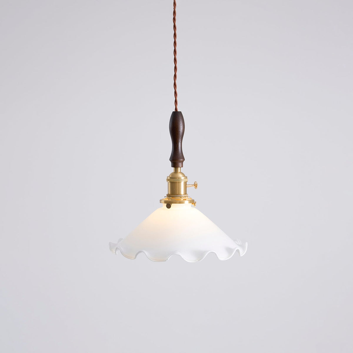 Maribelle Flower Petals Swag Pendant Lamp