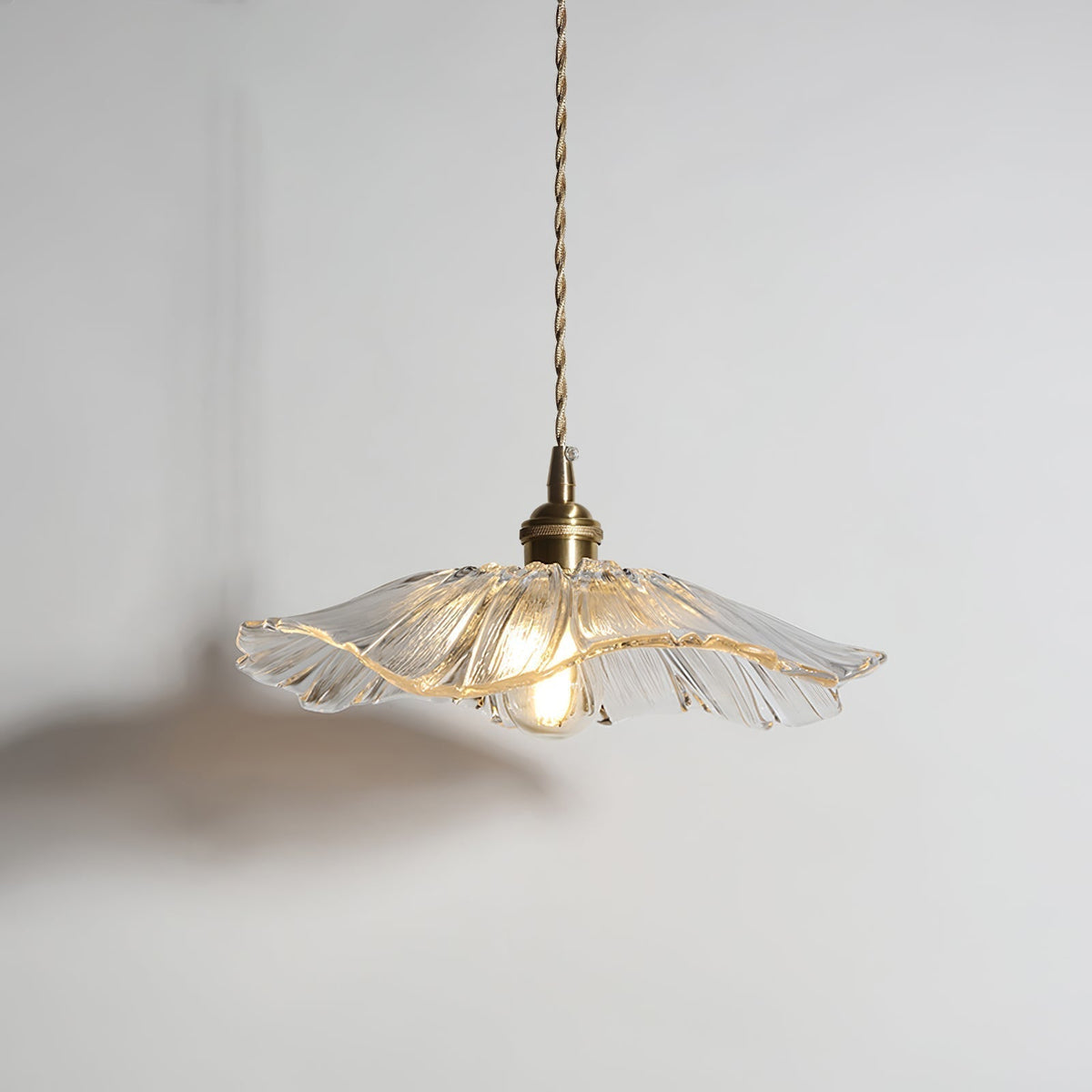 Lavor Flower Glass Ceiling/Pendant Light-Relic Pieces