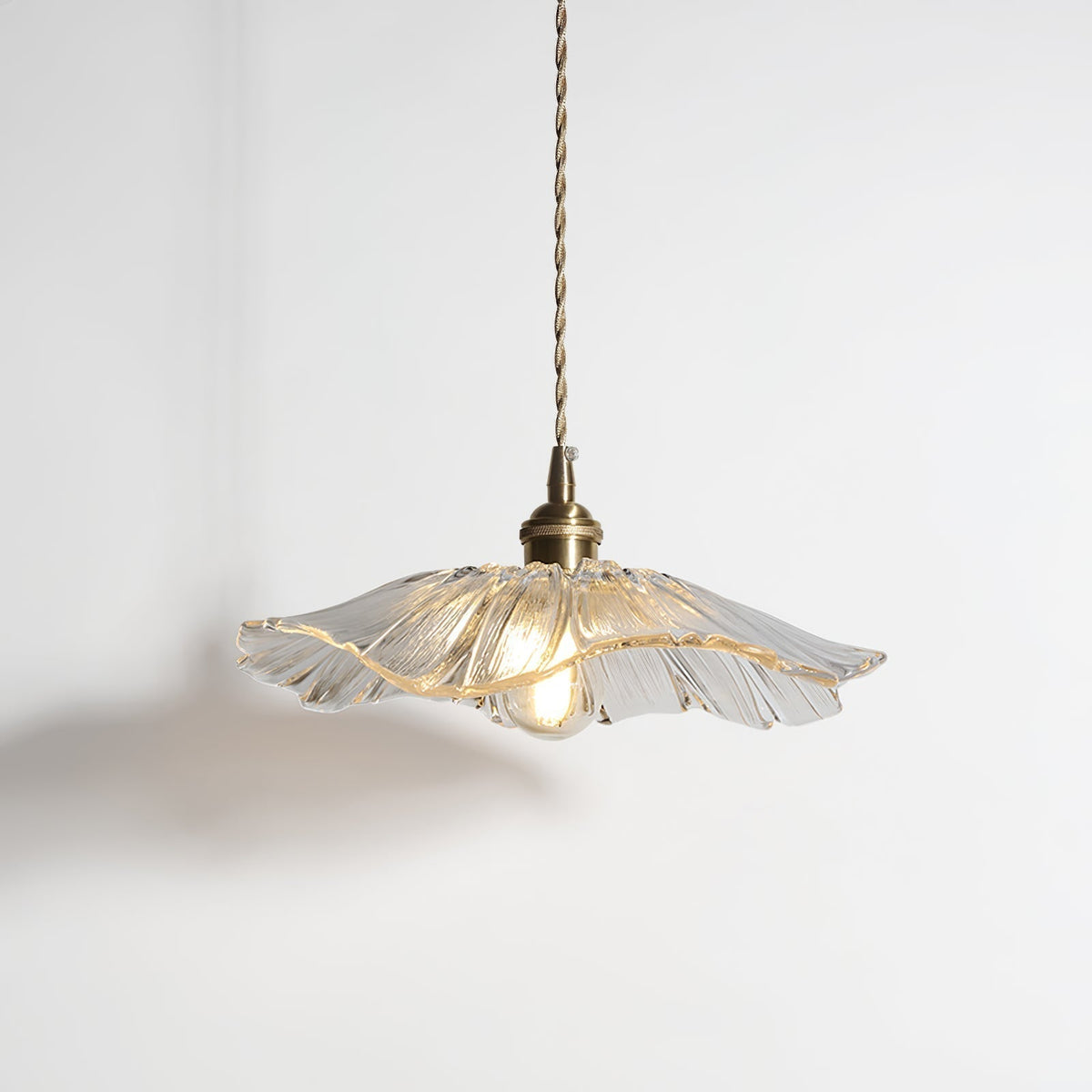 Lavor Flower Glass Ceiling/Pendant Light-Relic Pieces