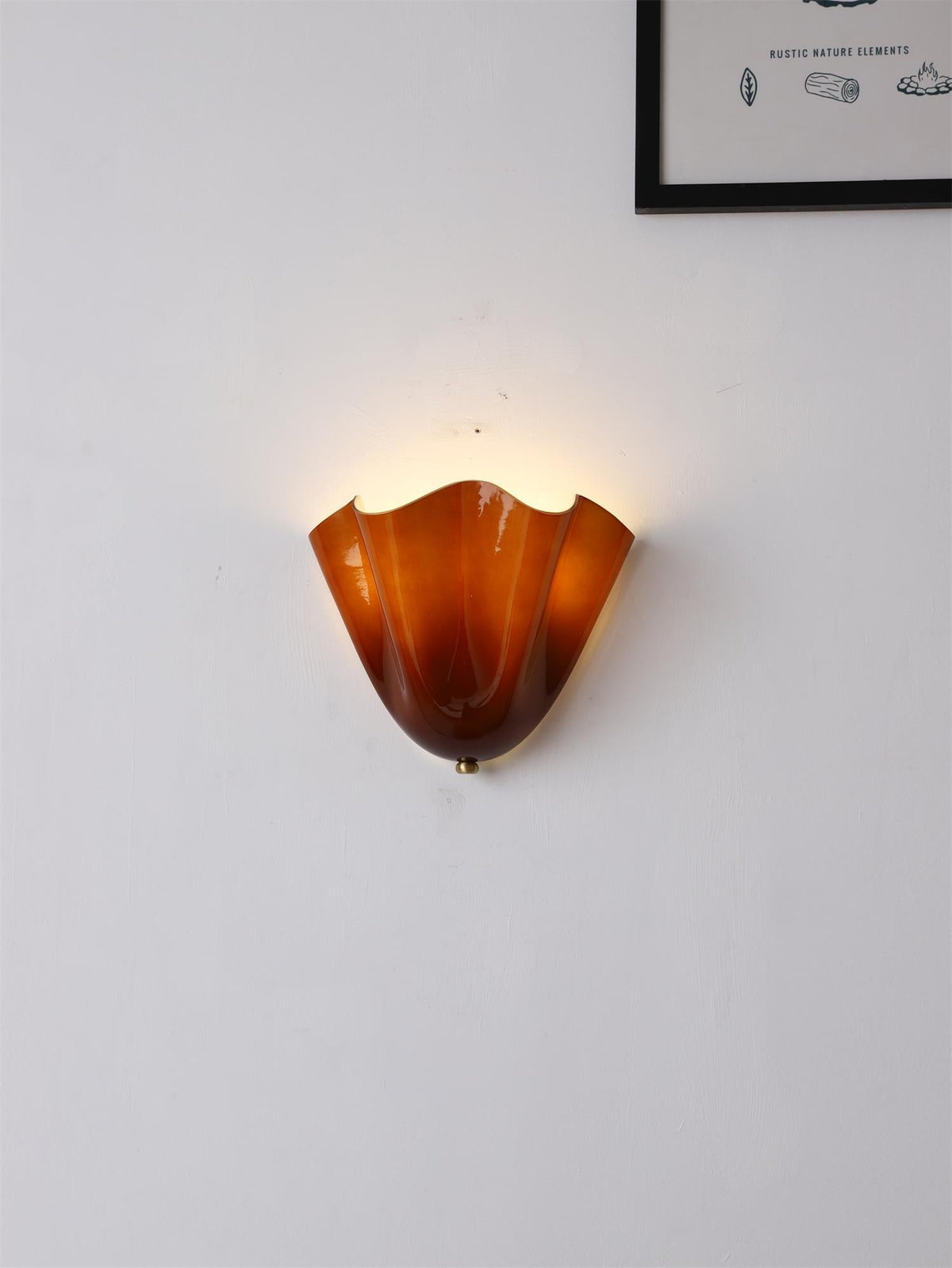 Veleina Glass Wall Lamp