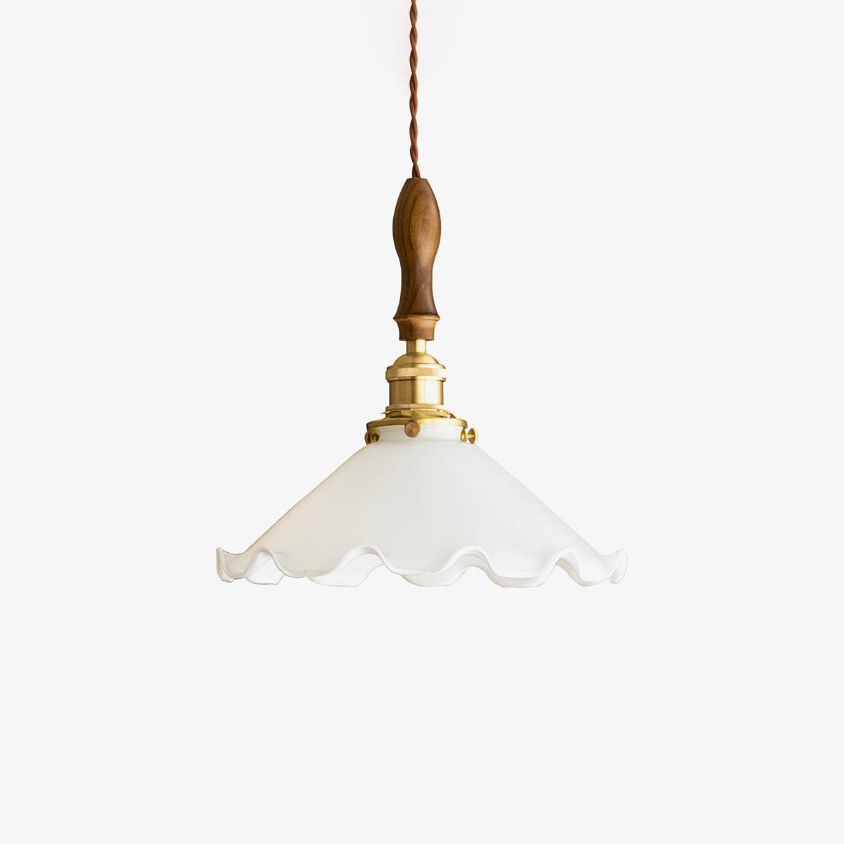 Maribelle Flower Petals Swag Pendant Lamp