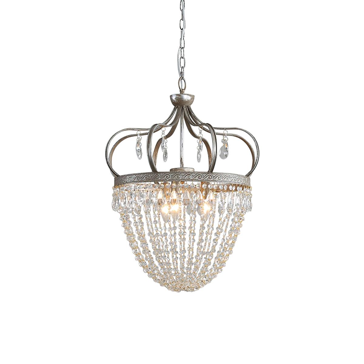 Abella Tear Drop Crystal Chandelier-Relic Pieces