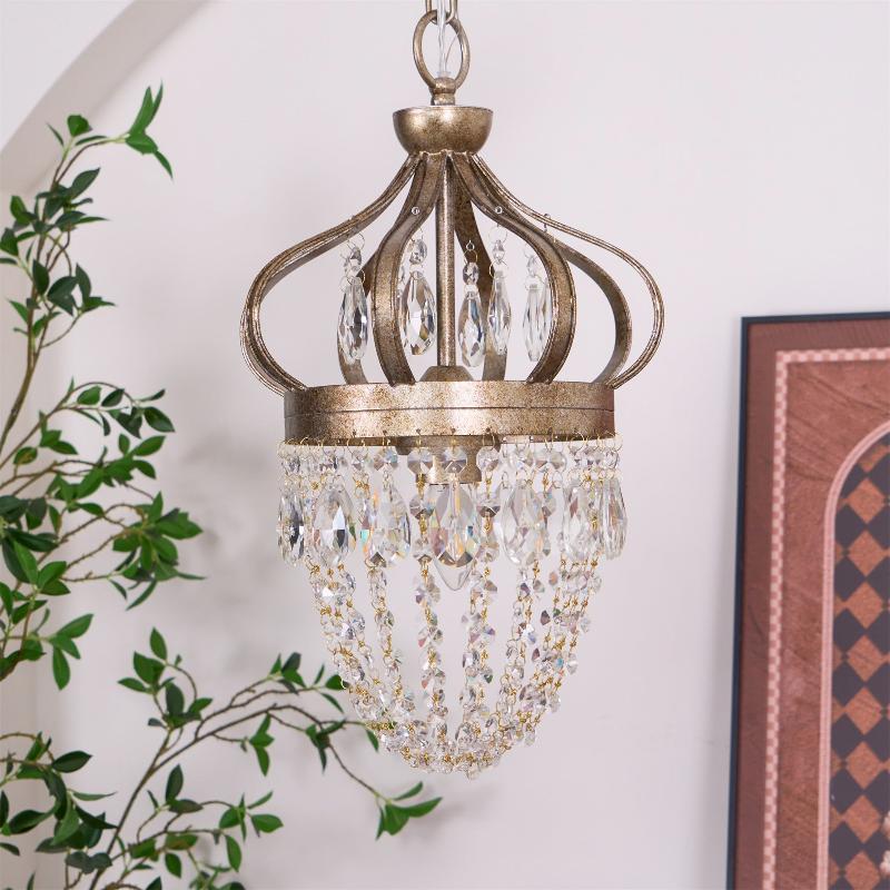 Abella Tear Drop Crystal Chandelier-Relic Pieces