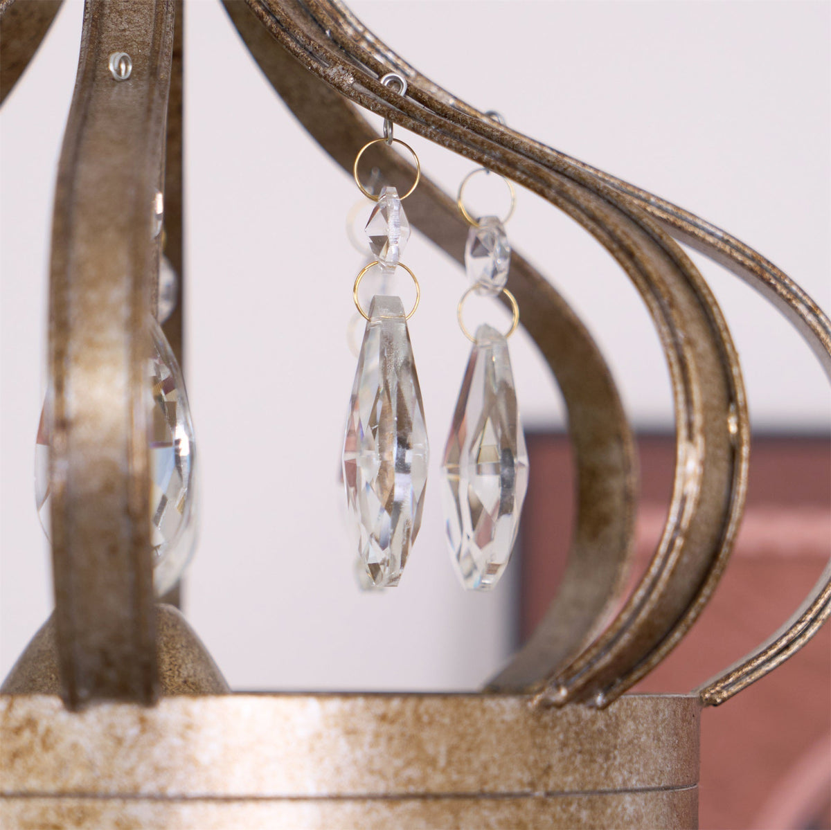 Abella Tear Drop Crystal Chandelier-Relic Pieces