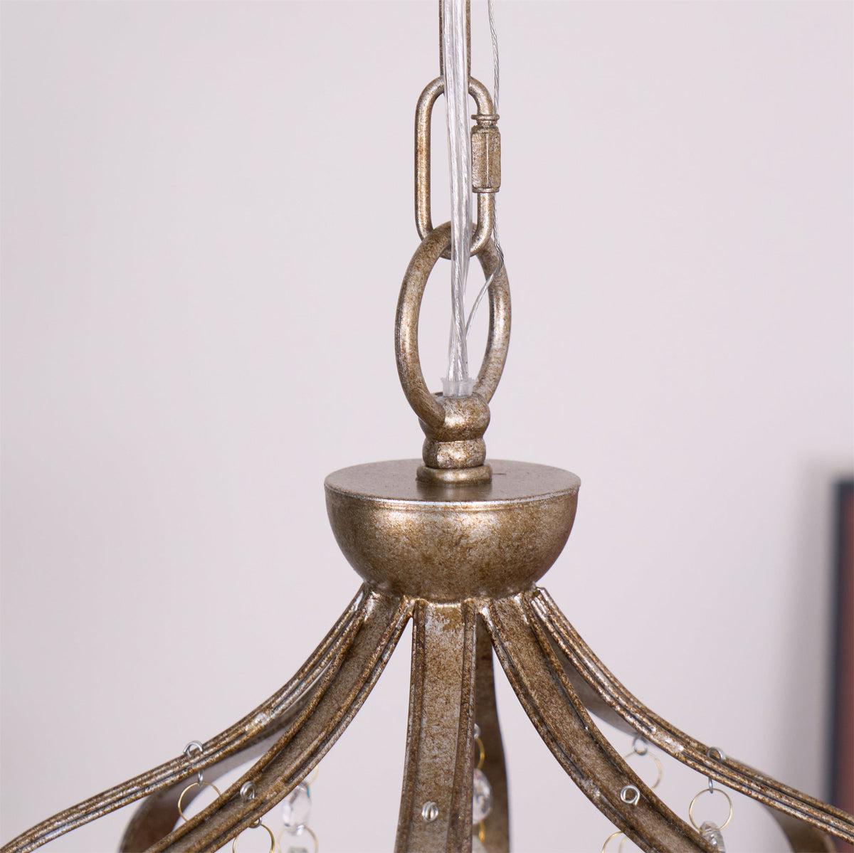 Abella Tear Drop Crystal Chandelier-Relic Pieces