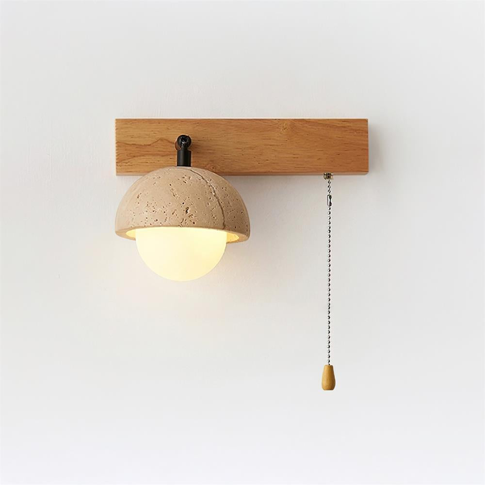 Valenelle Travertine Wall Lamp