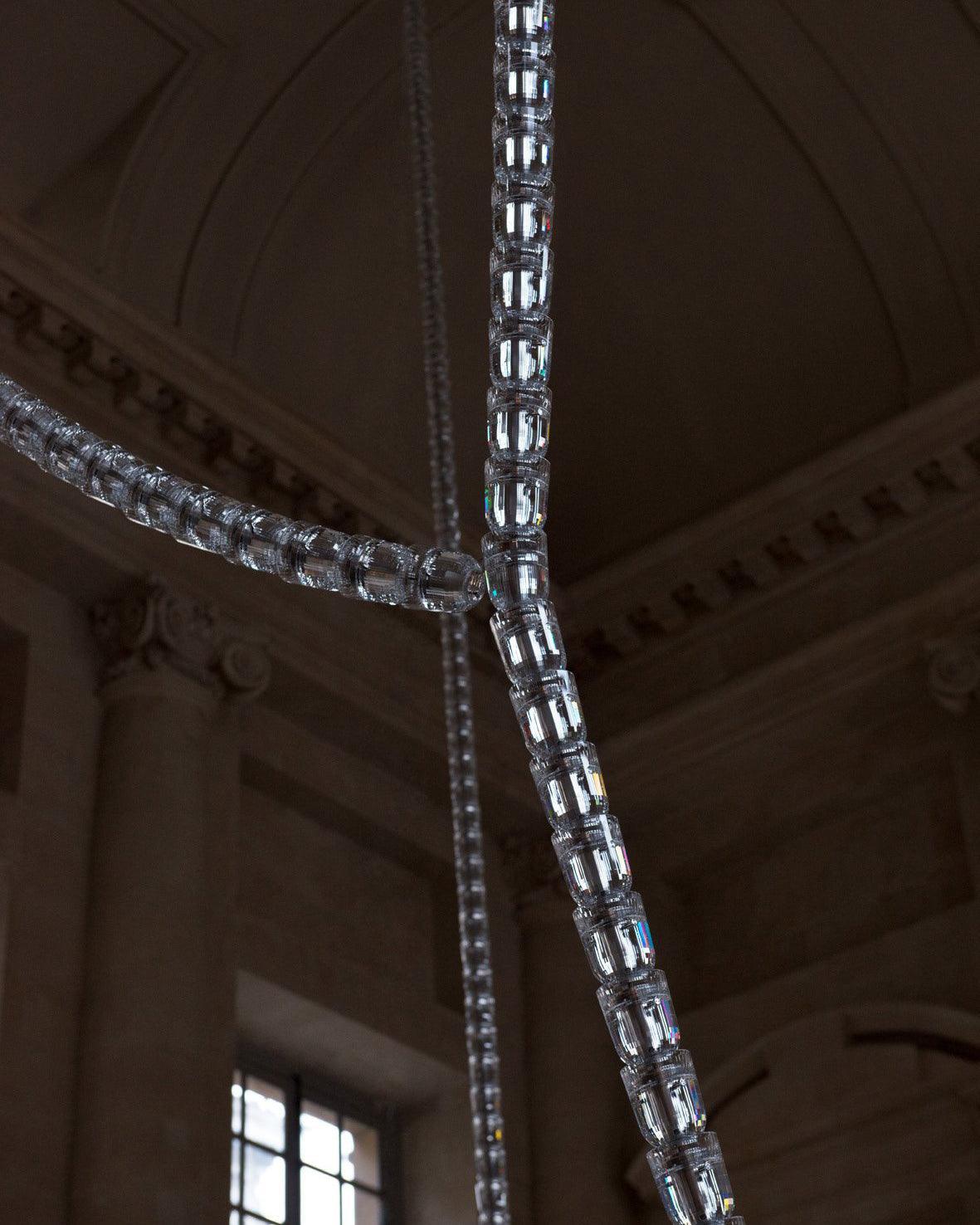 Cascade Modern Acrylic Chandelier