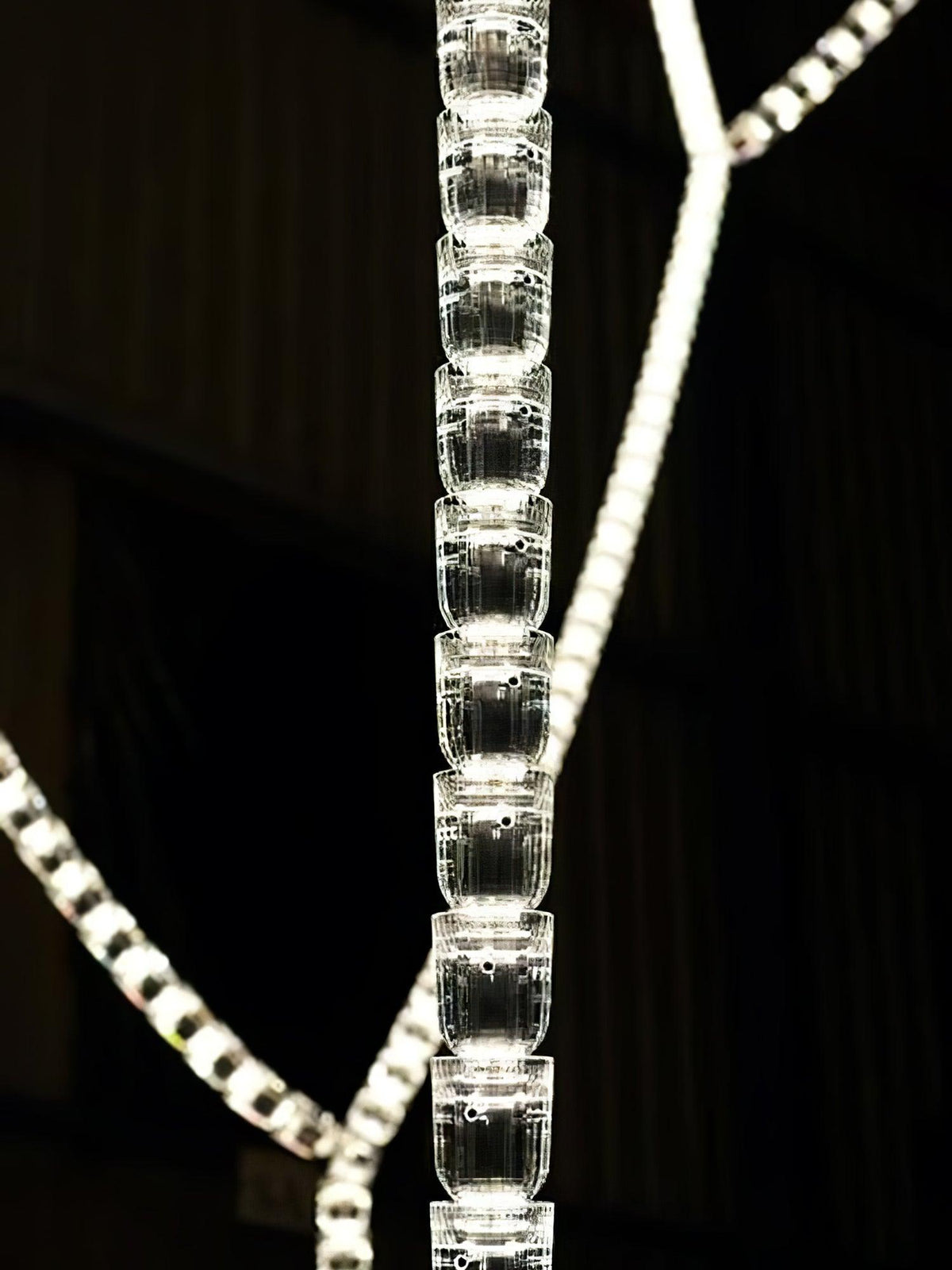Cascade Modern Acrylic Chandelier