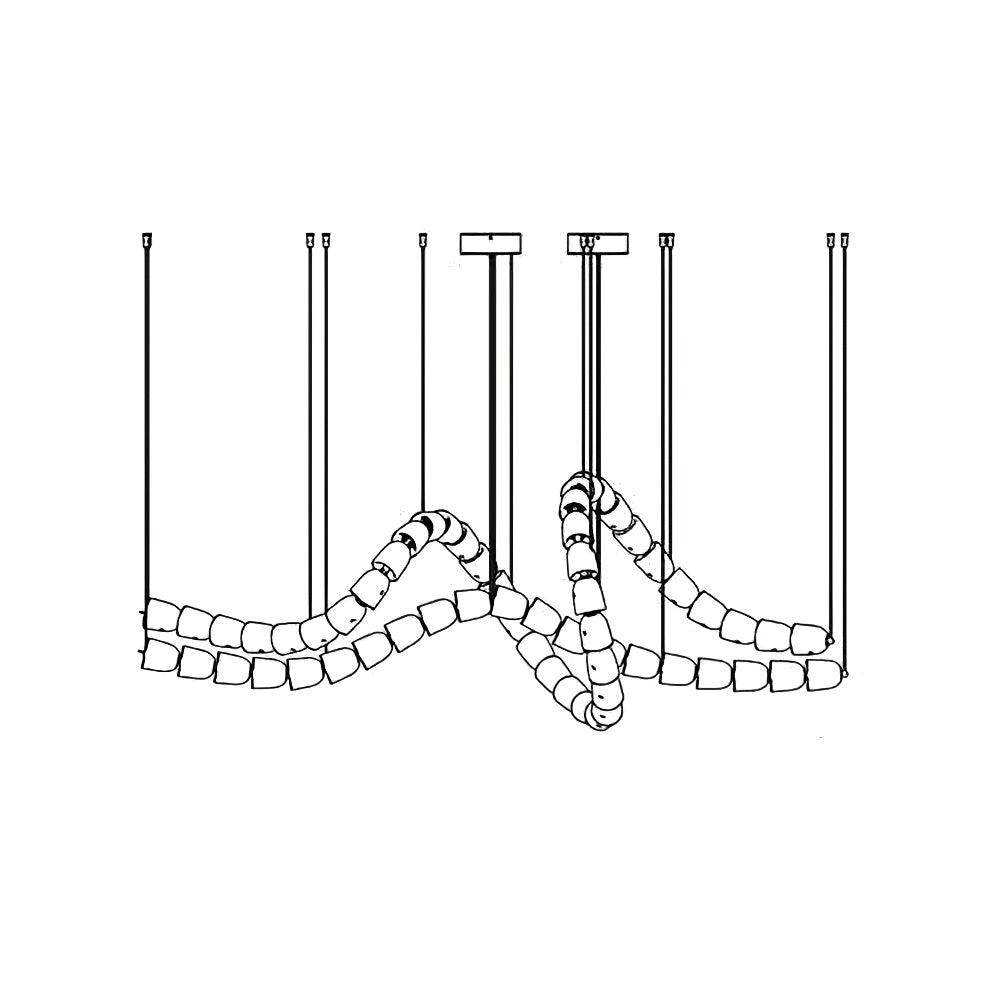 Nexus Gold Crystal Chandelier - 元字段测试