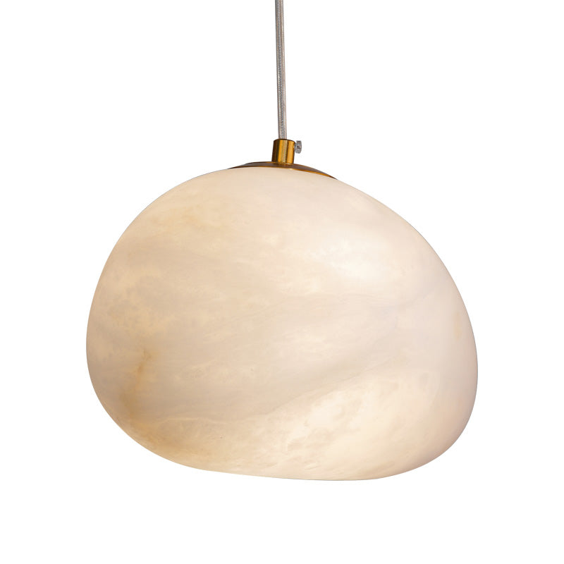 Ralen Pendant Lamp Alabaster Brass Sophistication