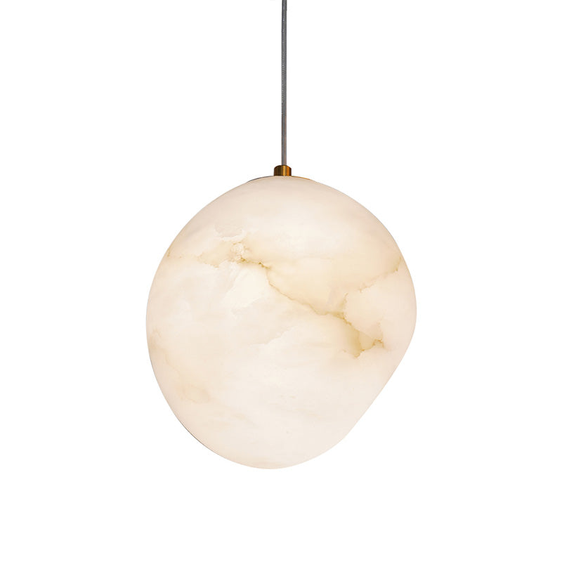 Ralen Pendant Lamp Alabaster Brass Sophistication