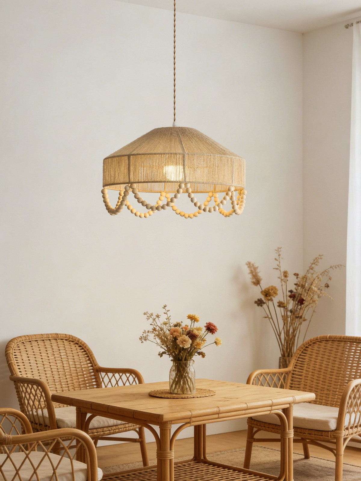 Southvale Hemp Rope Pendant Lamp