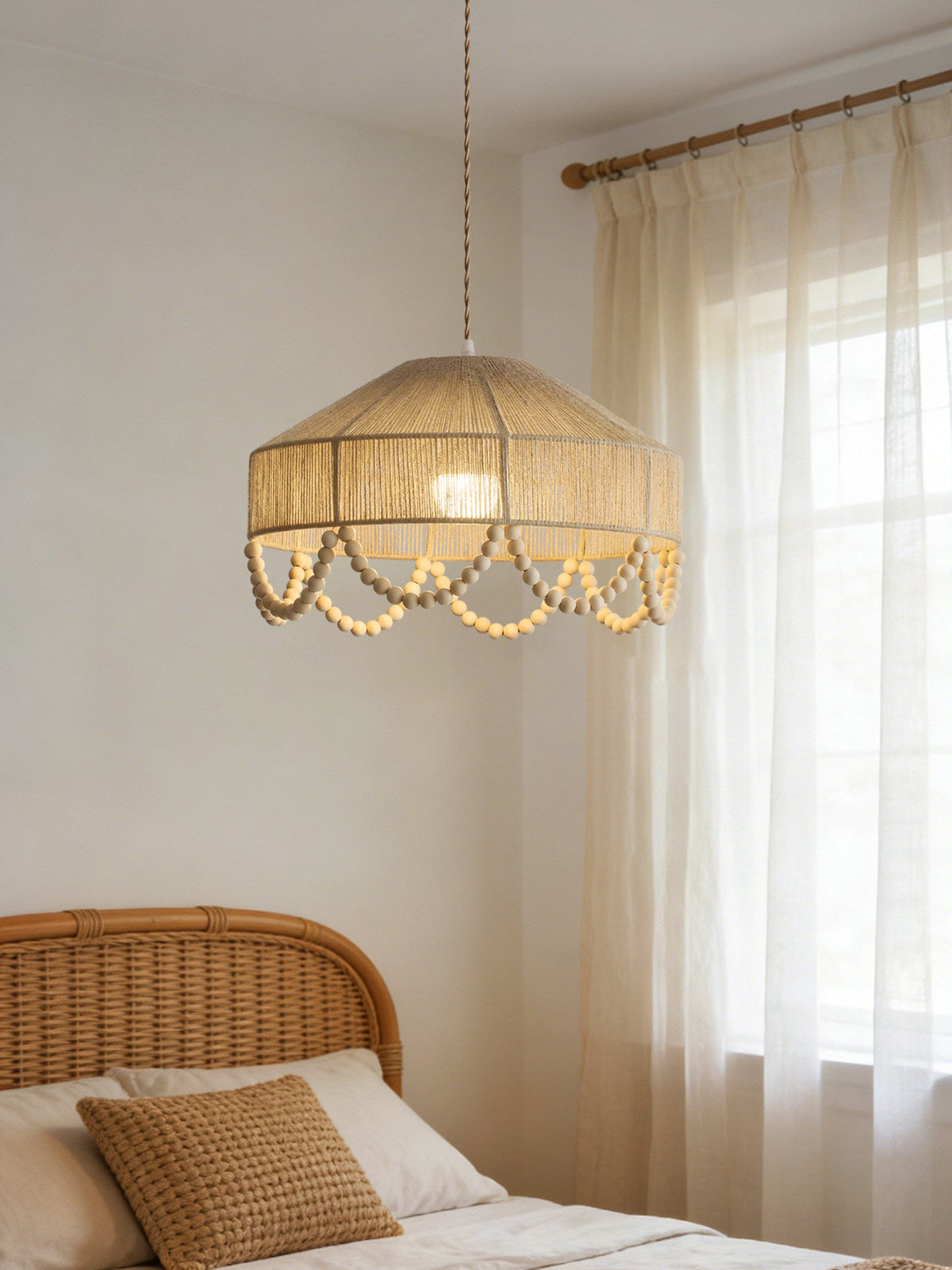 Southvale Hemp Rope Pendant Lamp