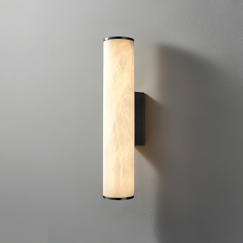Nivalise Garonne Alabaster Wall Sconce