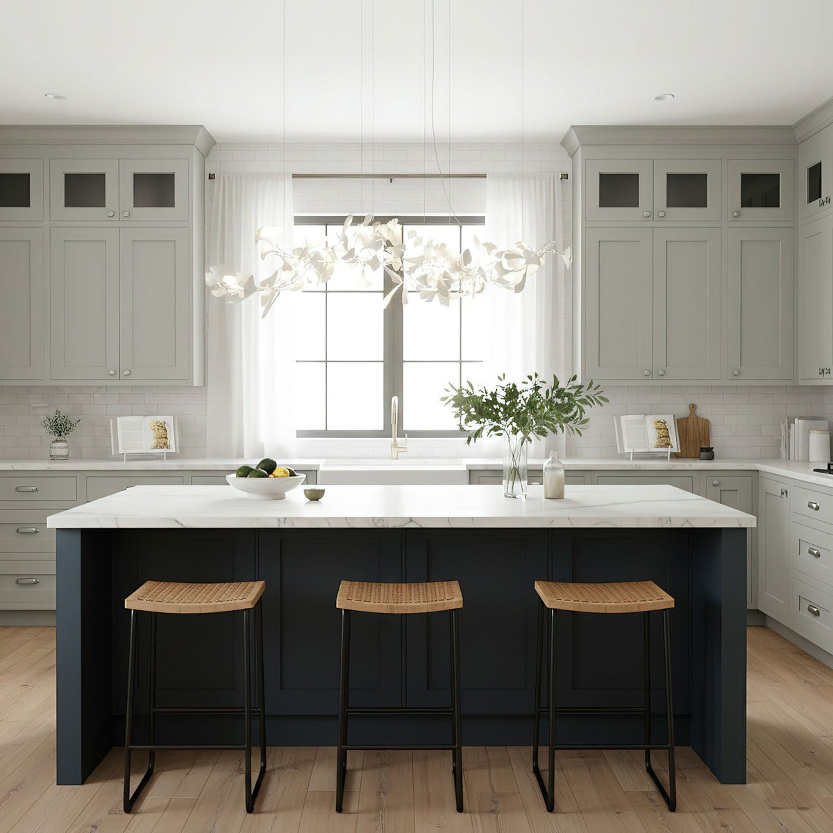 Thalorienne Gingko Chandelier