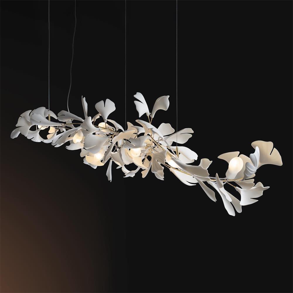 Gingko Chandelier A Style Leaf Branch Shape Modern Dining Room