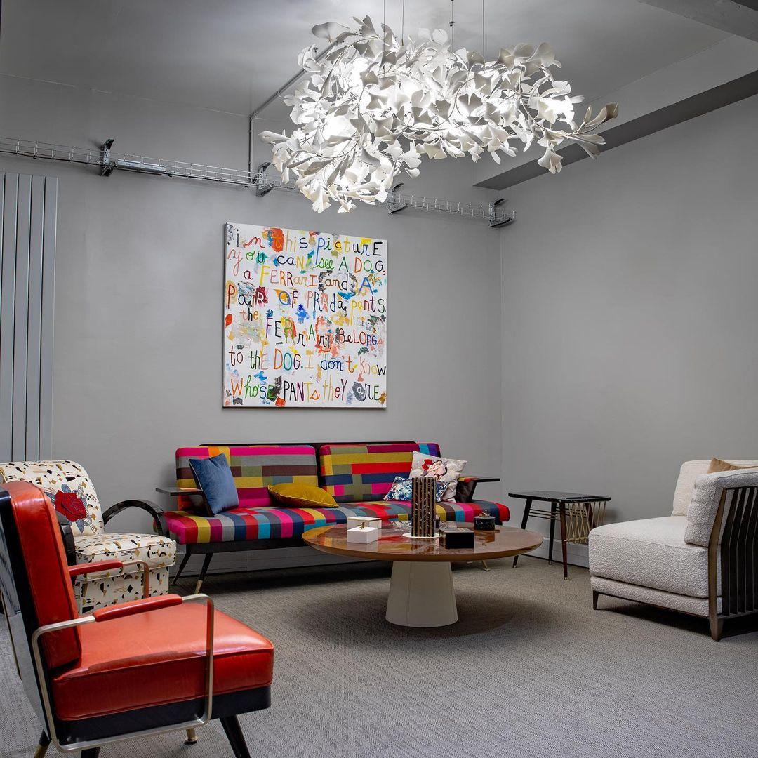 Thalorienne Gingko Chandelier