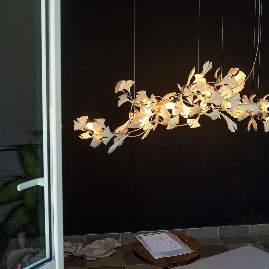 Thalorienne Gingko Chandelier
