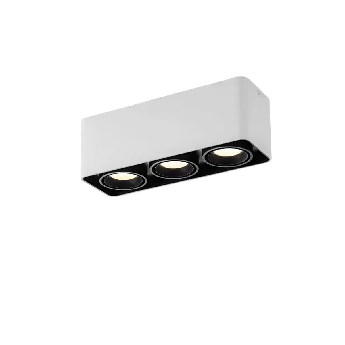 Devely Spotlight Surface Mount Twin LED Angular Minimalist