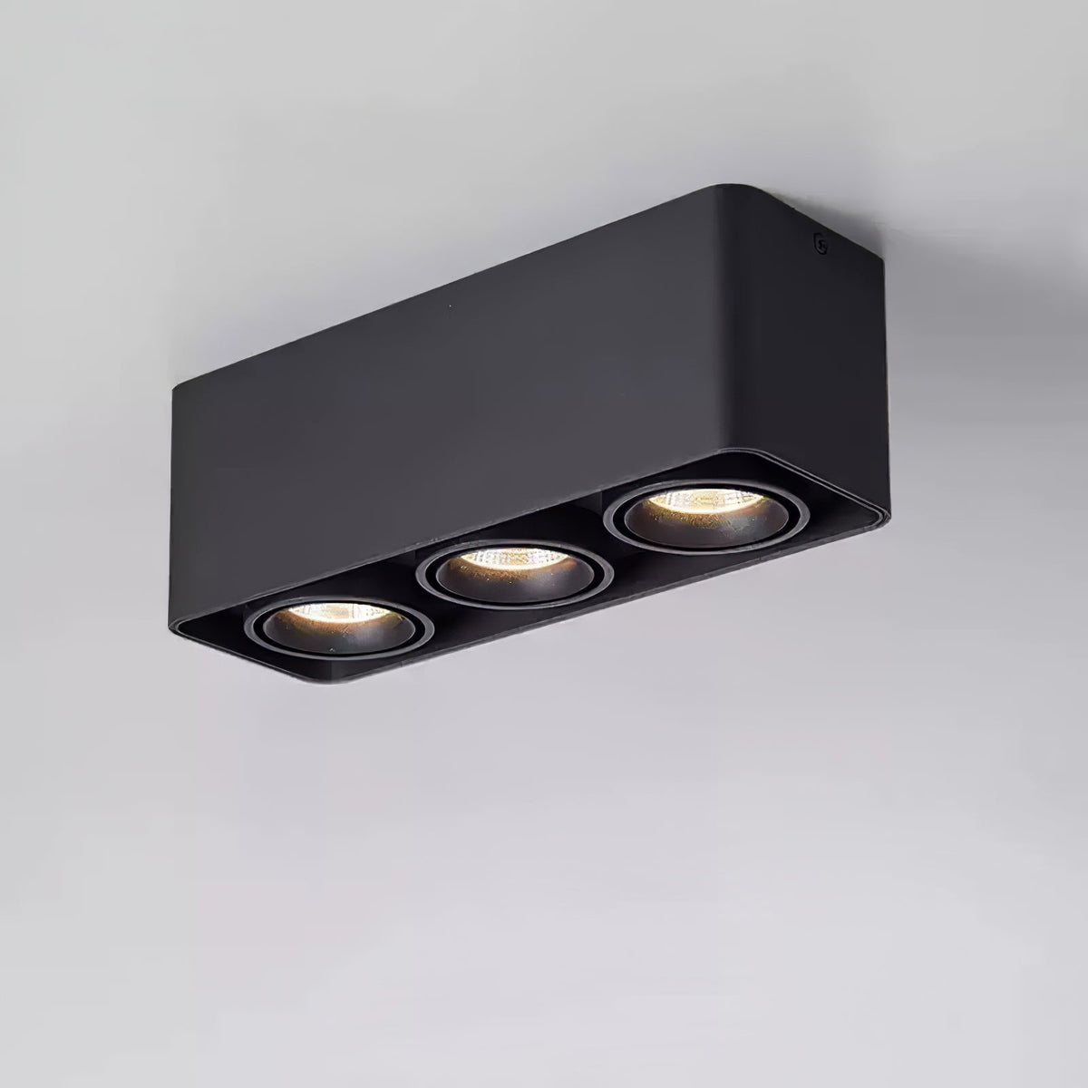 Devely Spotlight Surface Mount Twin LED Angular Minimalist