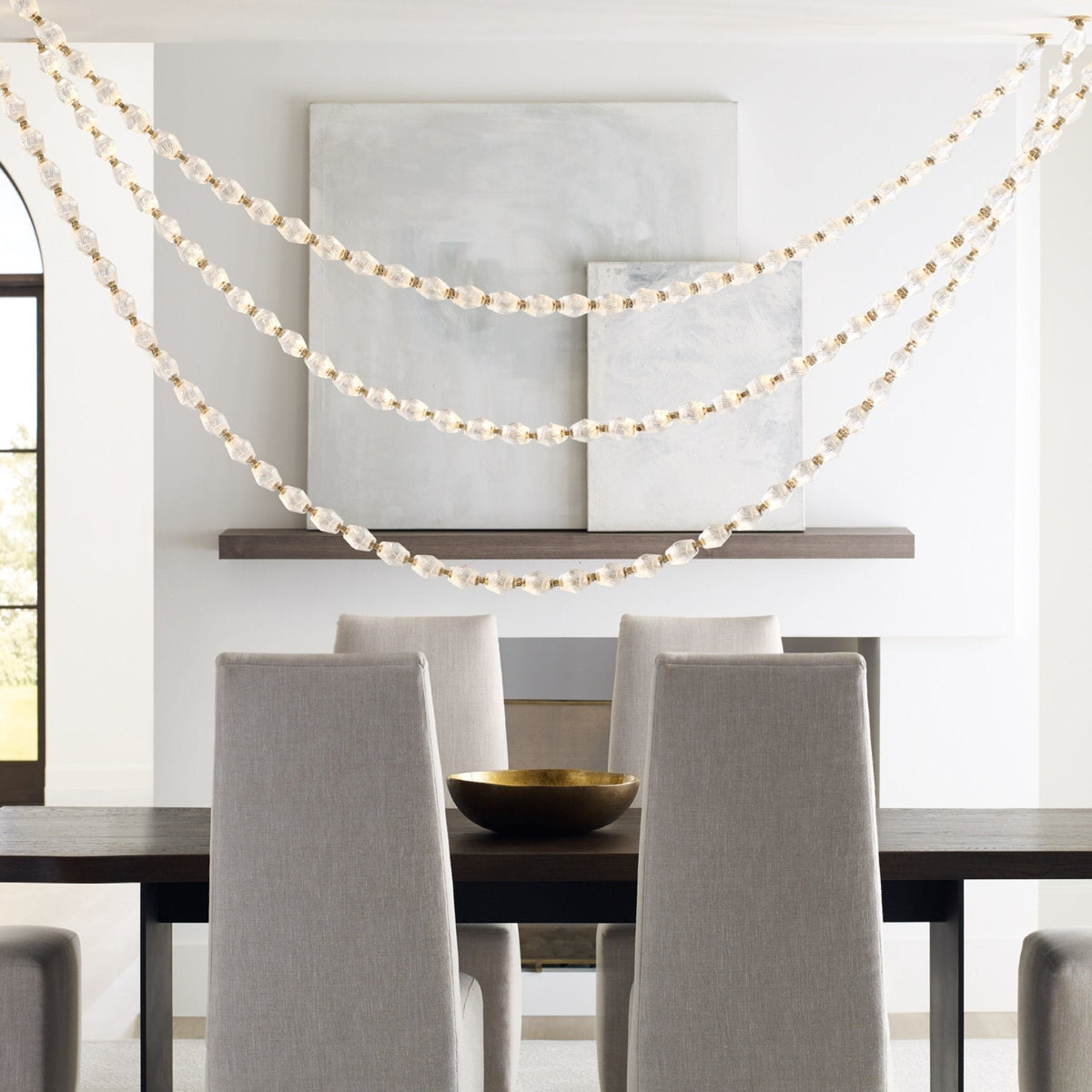 Rivière Crystal Garland Chandelier