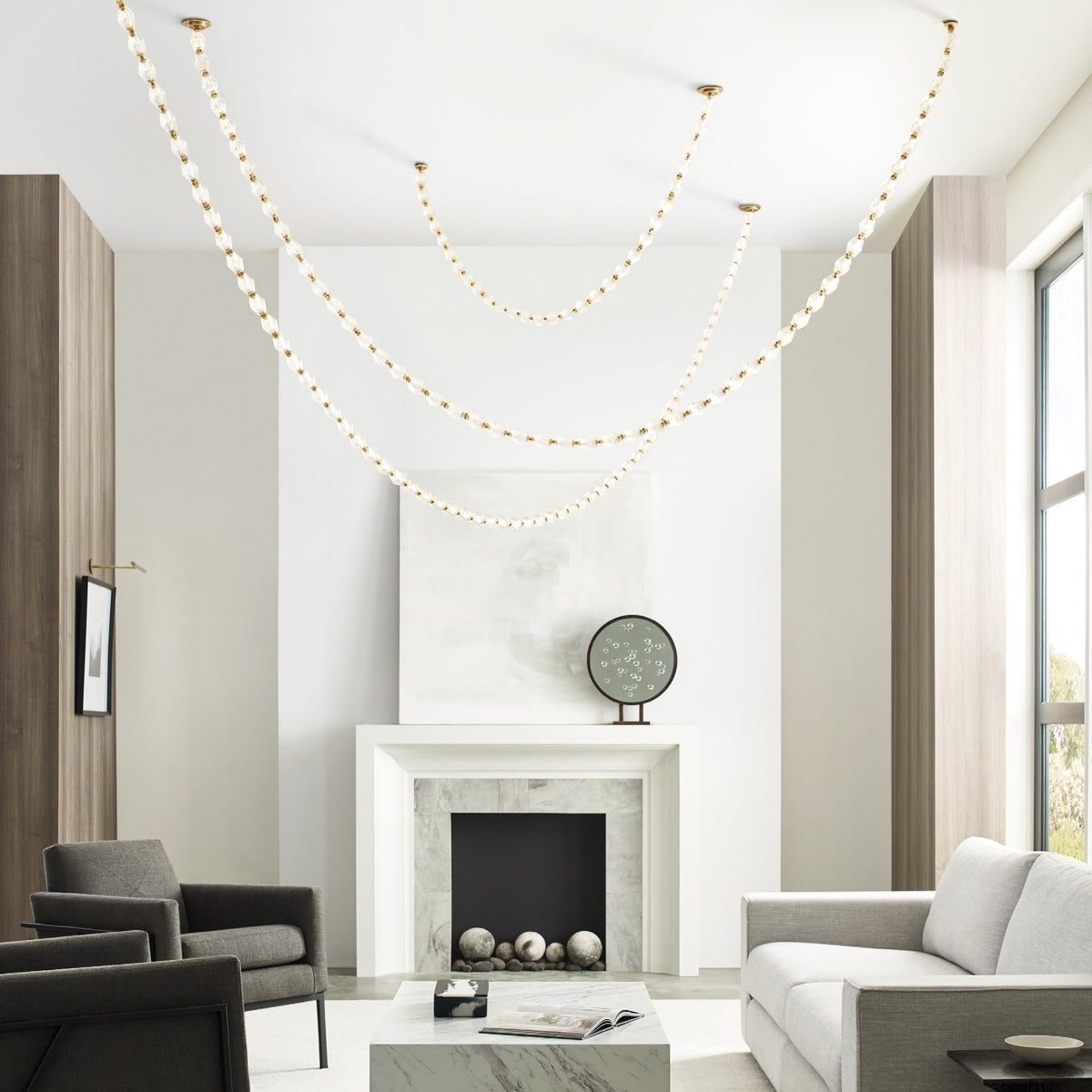 Rivière Crystal Garland Chandelier
