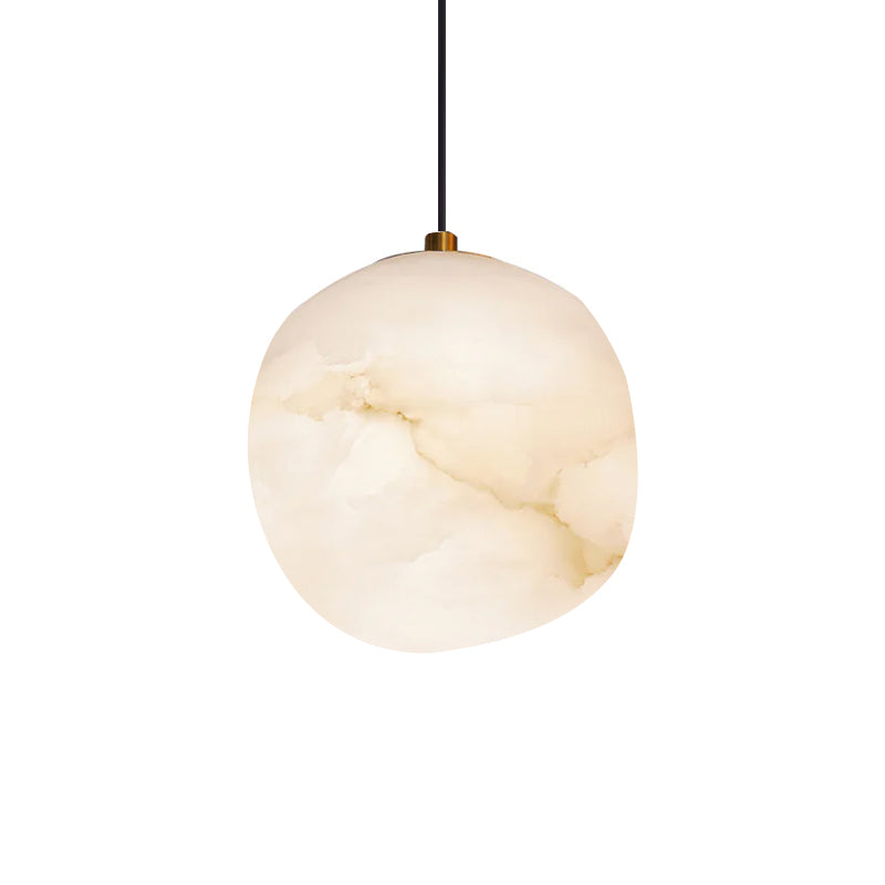 Ralen Pendant Lamp Alabaster Brass Sophistication