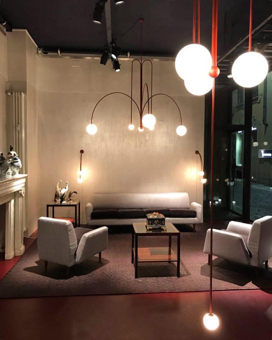Rivorora Chandelier Globe Modern