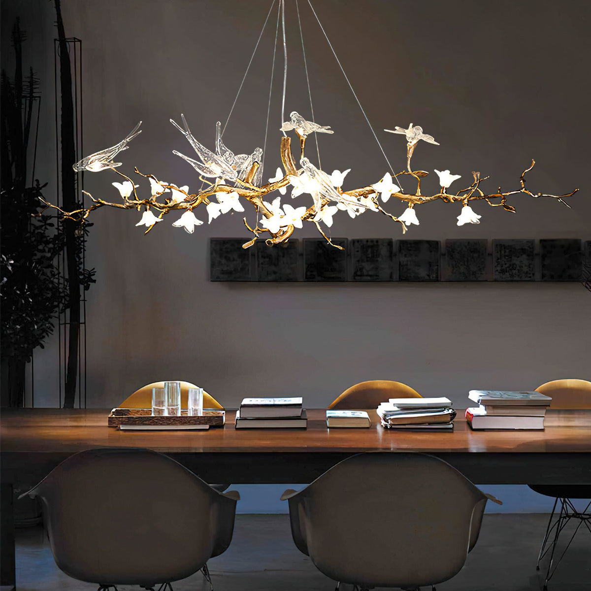 Elmscombe Blossom Avian Chandelier