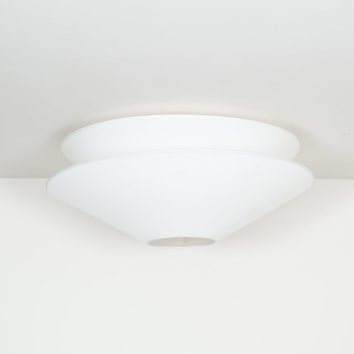 Rivesal Ceiling Light Double Cone Fabric