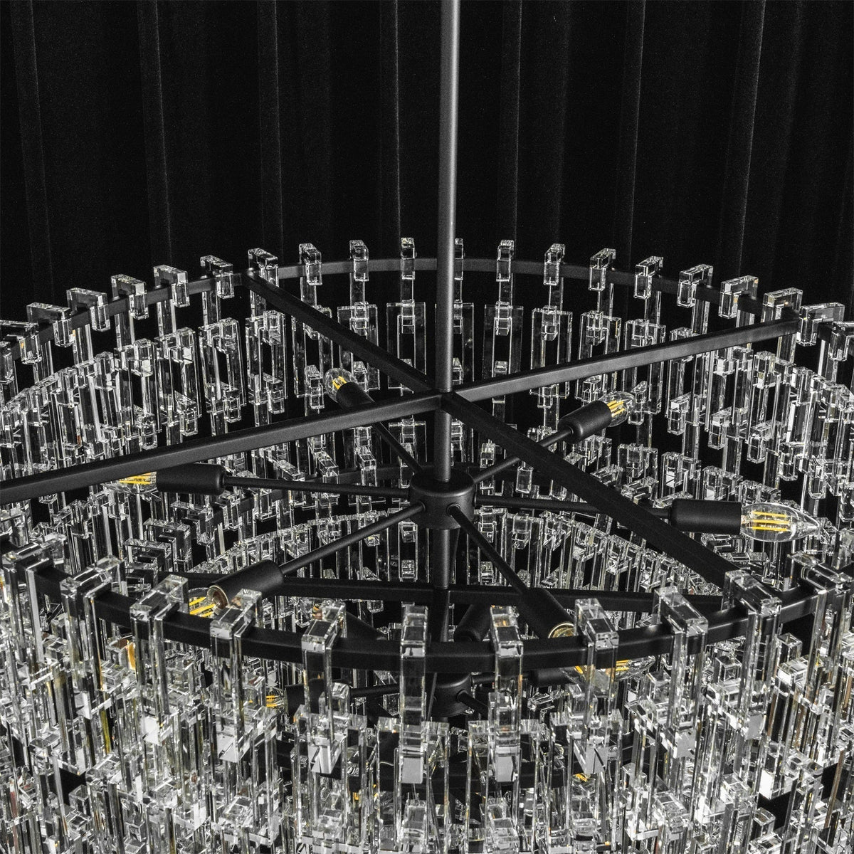 Elyelira Geometric Crystal Chandelier