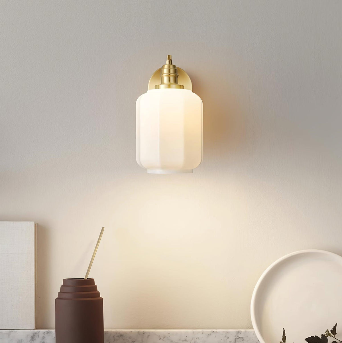 Lokeped Glass Wall Lamp
