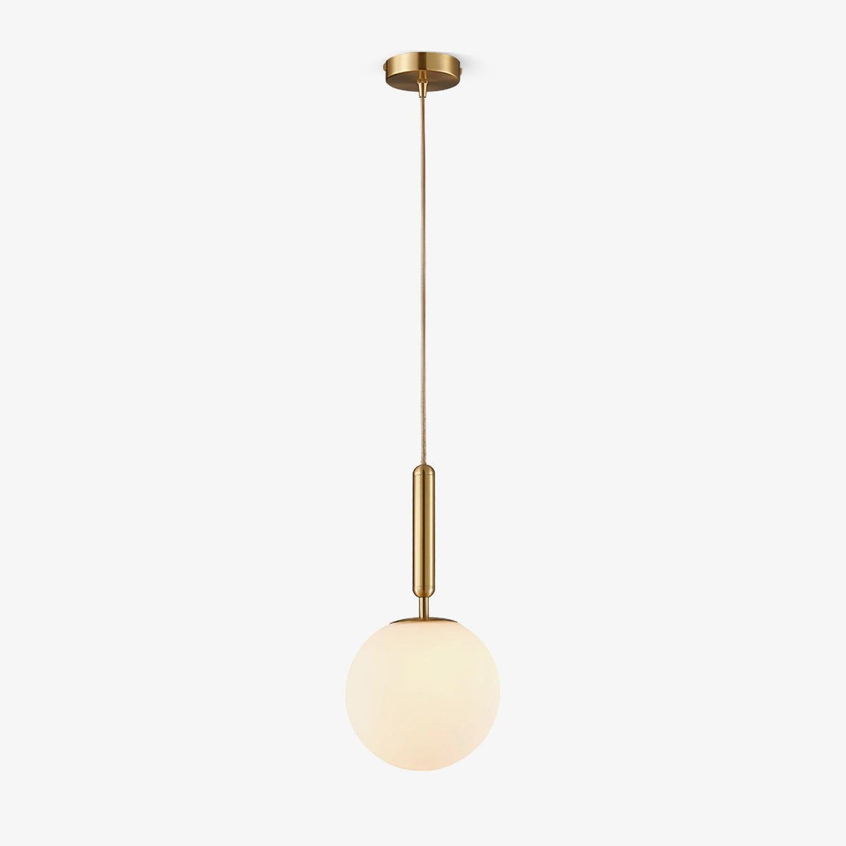 Orbita Minimalist Brass Pendant Light