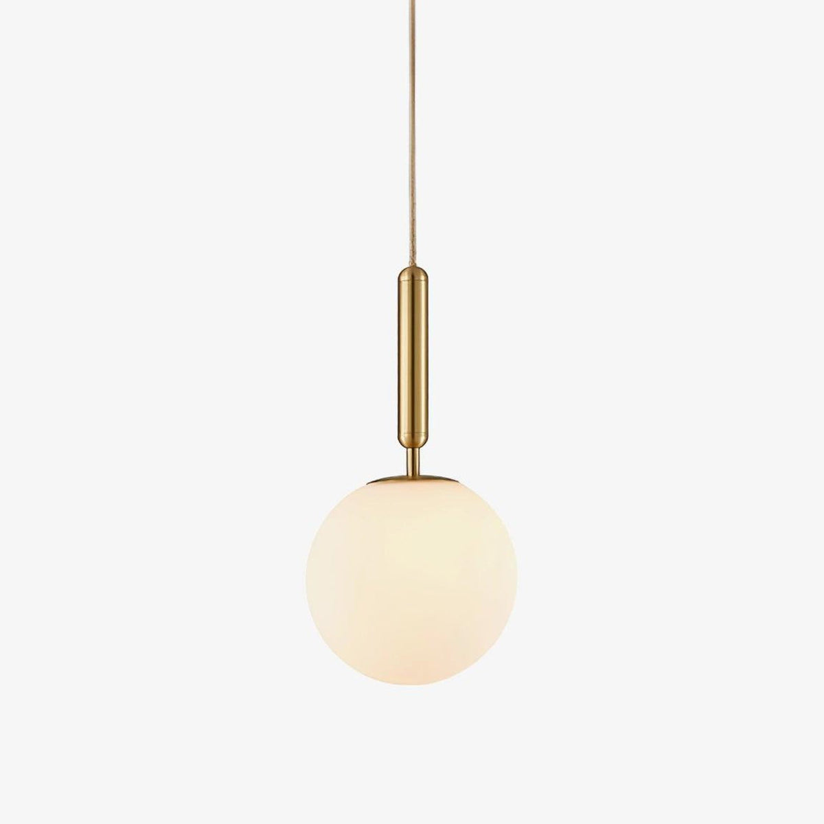 Orbita Minimalist Brass Pendant Light